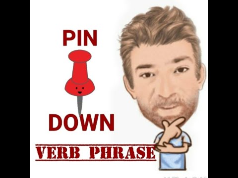 English Tutor Nick P Verb Phrase (410) Pin Down - Four Meanings