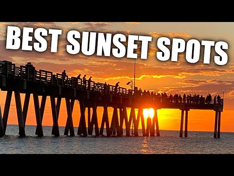 Where To See GORGEOUS Sunsets In Venice Florida