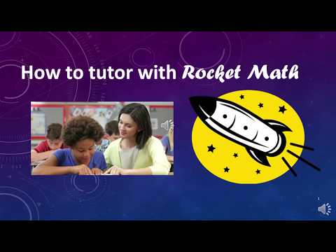 How To Tutor With Rocket Math Worksheet Program