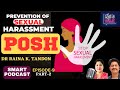 WOMEN SAFETY AT WORKPLACE POSH VISHAKHA DR RAINA K TANDON LET S TALK EPISODE 9 PART 2
