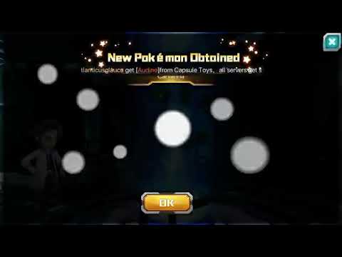 Pokeland legends advanced capsule toys spin + Groudon shards