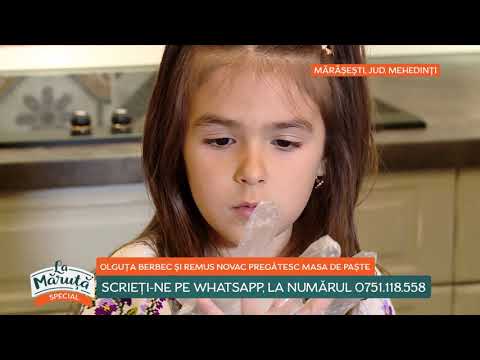 Olguța Berbec și Remus Novac, pregătesc masa de Paște