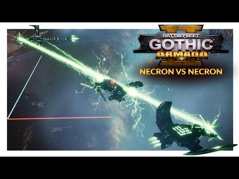 BATTLEFLEET GOTHIC ARMADA 2 | ELECTRIC CLOTHESLINE - Necron vs Necron (Ranked 1v1)