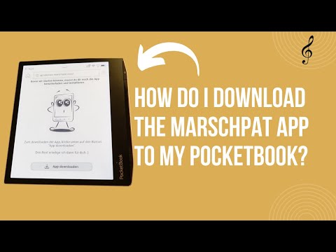 How  do I download the MARSCHPAT APP to my PocketBook?