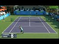 Steve Johnson Incredible Miss At The Net