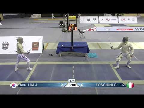 Tbilisi World Cup 2022 SMS - L64 - Lim KOR v Foschini ITA