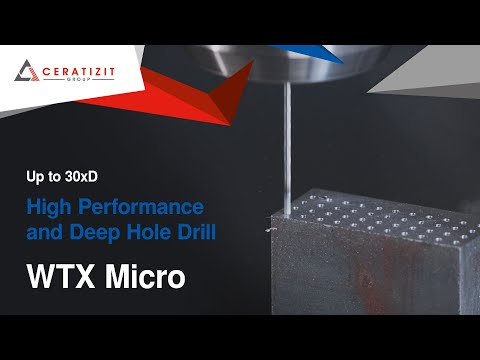 Broca para agujeros profundos de alto rendimiento WTX – Micro