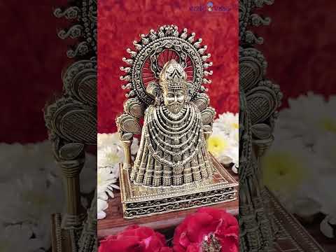 Khatu Shyam Baba Ji Ki Brass Murti Idol/Statue video