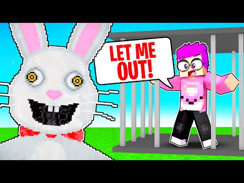 Can We Escape MR HOPPS PRISON In MINECRAFT?! (CURSED LANKYBOX PLUSHIE AT 3AM!!!)