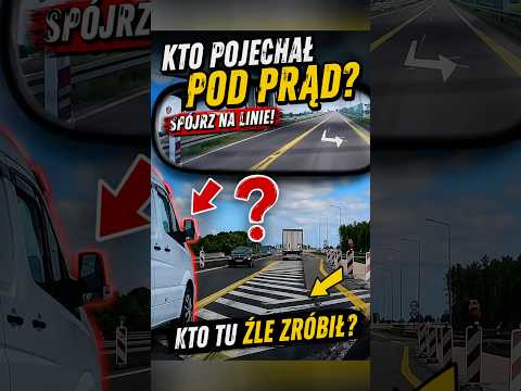 Linie nie kłamią, ale kierowcy często widzą je inaczej. Kto miał rację? 🤔🚗 #PolskieDrogi #Kierowcy
