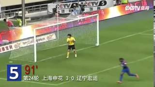 Didier Drogbas Tore für Shanghai Shenhua