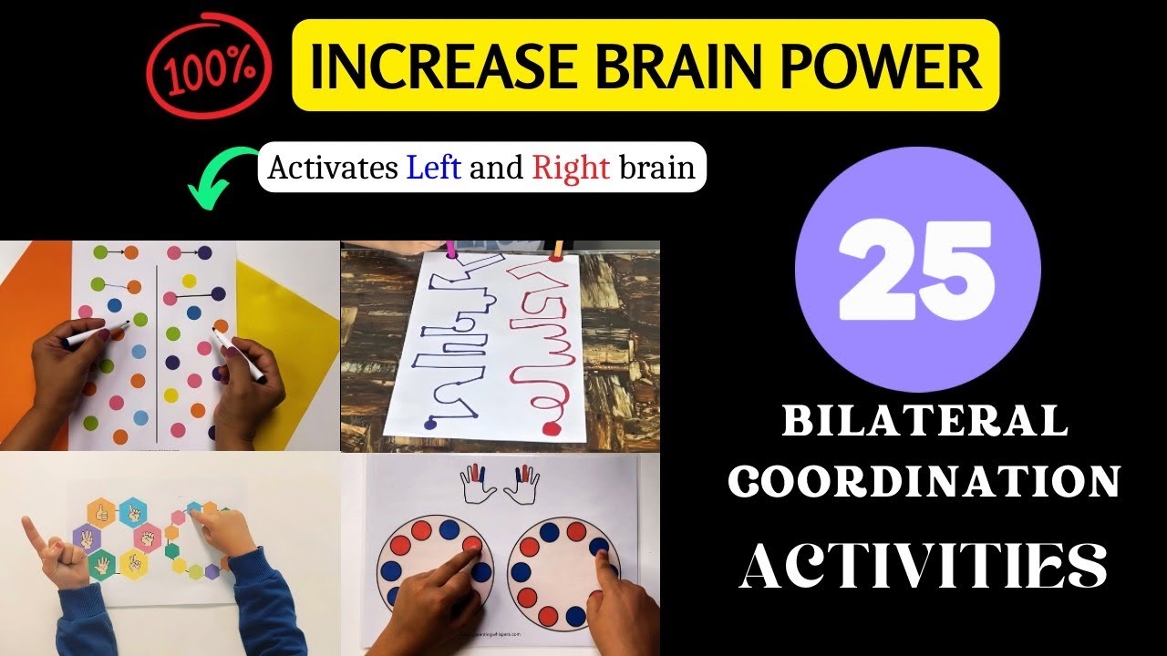 25 Activities That Boost Overall Brain Development | Brain Gym (Age 4+)