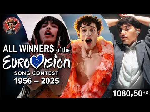 All Winners 🥇 of the Eurovision Song Contest (1956-2025)
