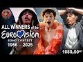 All Winners Of The Eurovision Song Contest 1956 2025