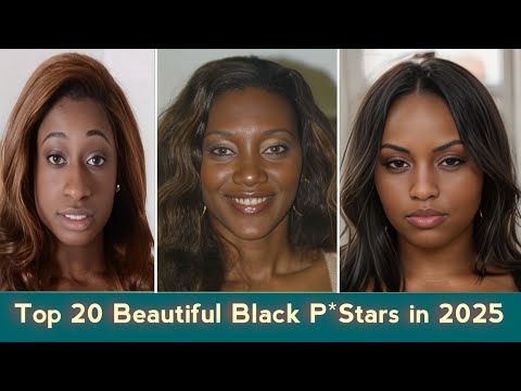 Top 20 Beautiful Black Pstars in 2025