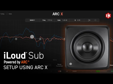 How to Automatically Align a Subwoofer & Studio Monitors | iLoud Sub + ARC X