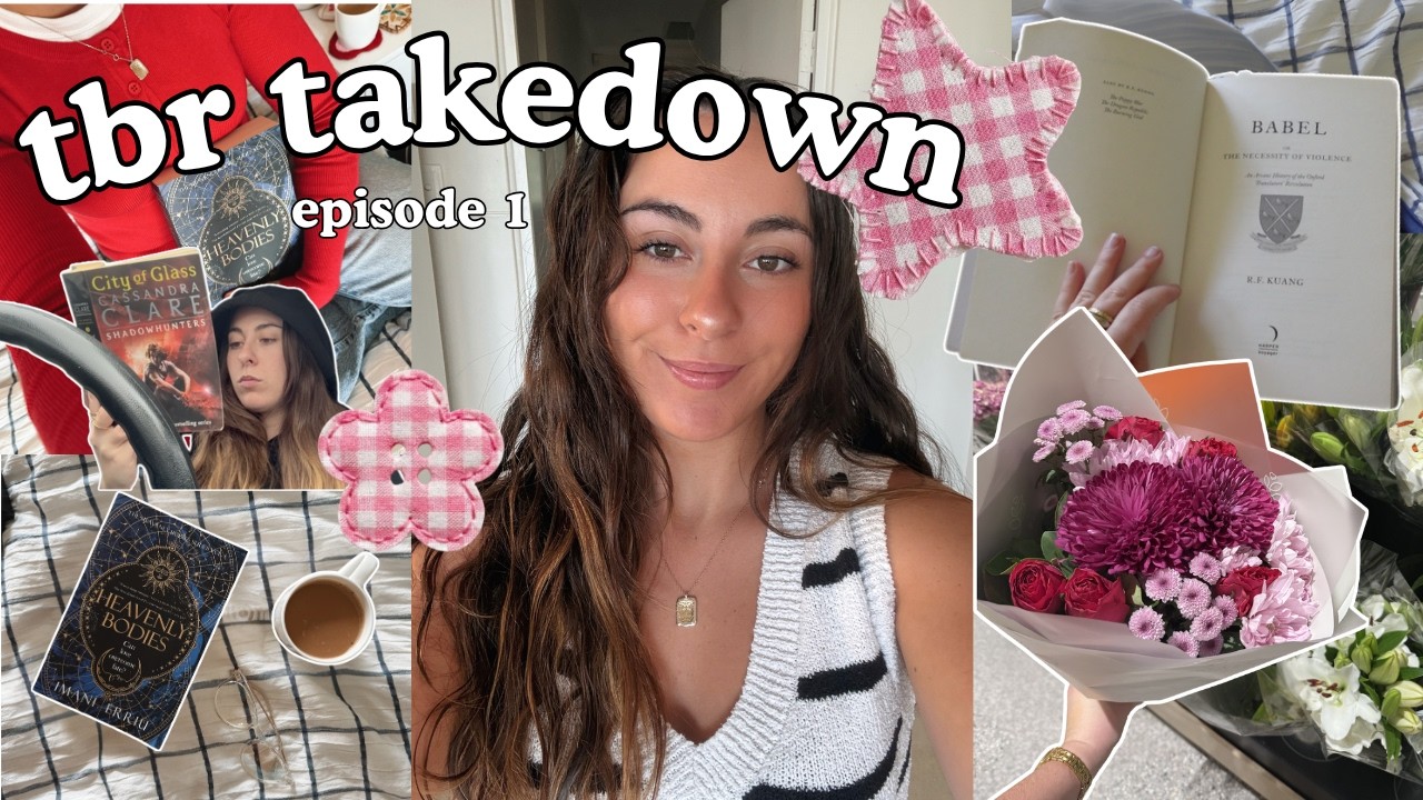 TBR TAKEDOWN 🥊⭐️ reading through my 170+ physical tbr... (episode 1)