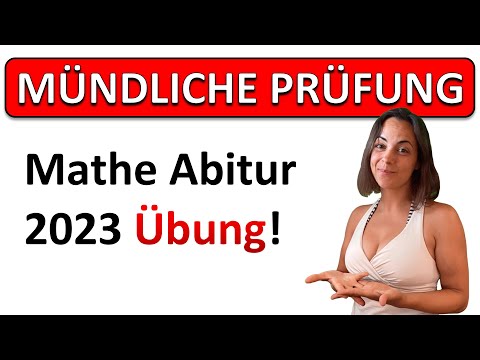 MÜNDLICHE ABIPRÜFUNG IN MATHE 2026 - ANALYSIS: zum Mitmachen!