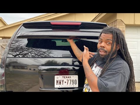 Installing the full led 3rd brake light for the 07-14 Chevy Tahoe, gmc, Suburban & Escalade