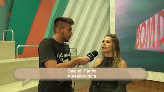 Alunos da Uninter visitam Estúdio C, da RPC TV