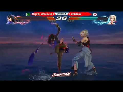 ARSLAN ASH🇵🇰(Zafina) vs KKOKKOMA 🇰🇷(Lidia) JEMPUTAN 2023 LOSER FINAL TEKKEN 7