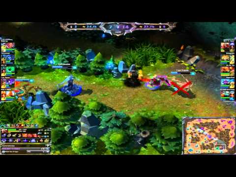 What SKT T1 Faker does in 3 vs 1 Korean Challenger