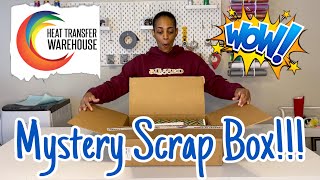 Mystery Scrap Box Unboxing From Heat Transfer Warehouse! |2022 Reveal