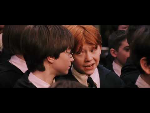 Lo smistamento del cappello parlante (Harry Potter e la pietra filosofale)