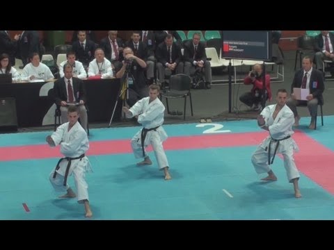 2013 ESKA - Senior Men Team Kata Finals