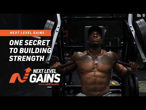 One Secret to Building Strength | Next Level Gains | Erin Banks