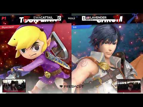 Cattail (Toon Link) vs Lavendar (Chrom) - Ultimate Singles Pools - MAJOR UPSET