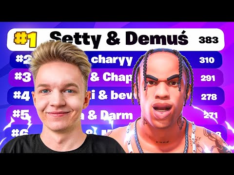 My FIRST TOURNAMENT with the NEW DUO in Fortnite