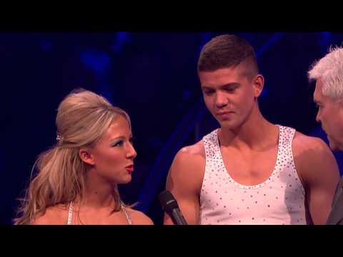 Luke Is Very Happy With The Scores For His Prop Dance - Dancing On Ice