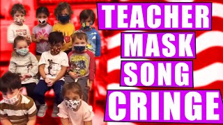 A Teacher Sings a Mask Song with Her Class of Young Students TOTAL CRINGE