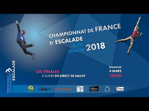 Escalade - Championnat de France de bloc 2018 - Finales - Massy