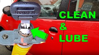 How to Clean and Lubricate a Car Door Lock | Don’t Get locked Out 🔑