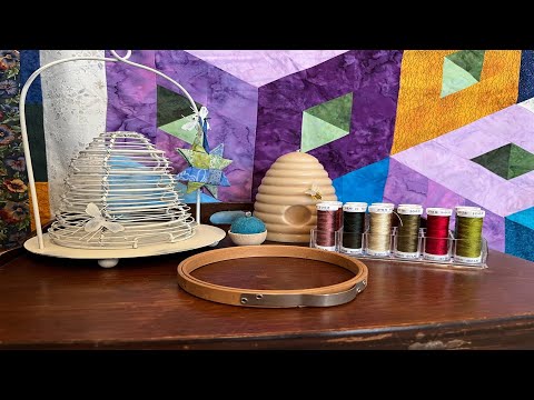 FlossTube episode 9  - FOs, new start, linen decision,  best friend tool, 3-D  (March 25, 2023)