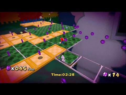 Super Mario Galaxy - Toy Time Galaxy - Luigi's Purple Coins