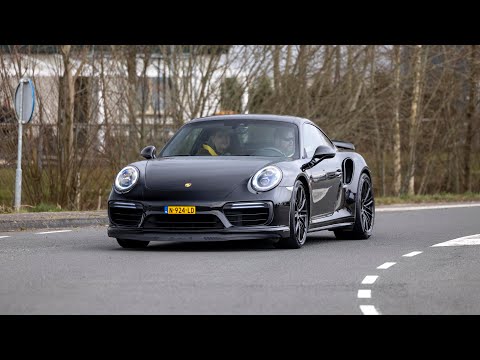 666HP Porsche 991 Turbo S with Quicksilver Exhaust - Drag Races & Accelerations !