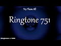 Basic Ringtone 751