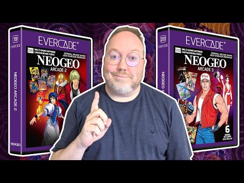 NEO GEO Vol. 2 and 3 Out Now on EVERCADE (lets see the games)