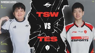 TSW vs TES, QUEL SCÉNARIO DE MALADE ! (MSI 2026)