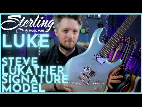 Sterling LK100D Luke Steve Lukather Signature - Luke Blue image 19