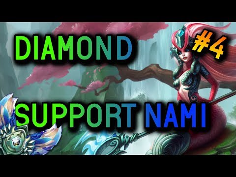 Support Nami 8.12 Diamond Full Gameplay #4 - League of Legends