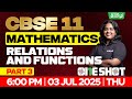 ONE SHOT Relations Functions Part 3 CBSE 11 Sreeshma Maam Xylem Tamil