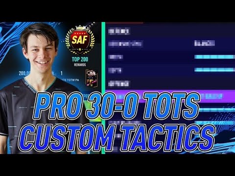442(2) 30-0 TOTS FUT CHAMPS CUSTOM TACTICS!