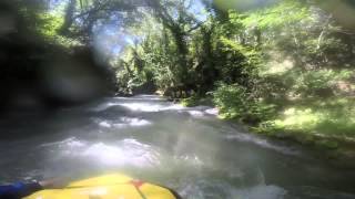 preview picture of video 'RAFTING Cascata delle Marmore 13/09/2014'