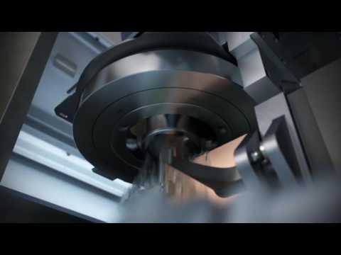 Induktives Härten auf der vertikalen Härtemaschine VLC 100 IH   EMAG Videos   YouTube