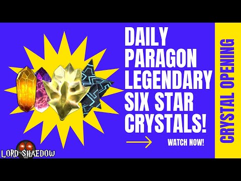Lots of Crystals | Daily Paragon + Paragon | Six Star | Legendary | Marvel Contest of Champions