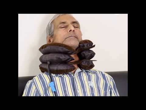 NEURAL  Neck Traction Pillow Three Layers Pneumatic Cervical Spine(0514)